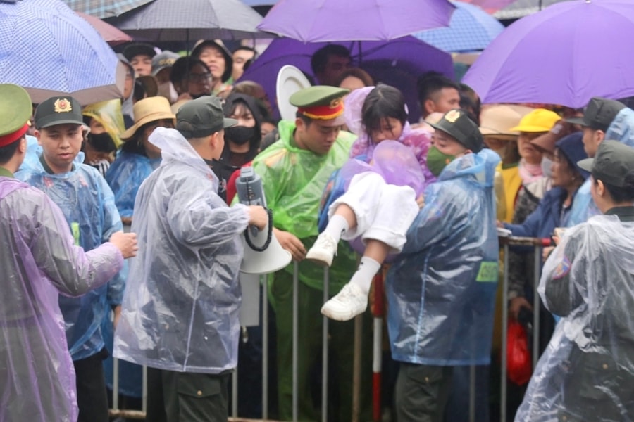 Hơn 1.000 chiến sĩ bảo đảm an ninh giỗ Tổ Hùng Vương