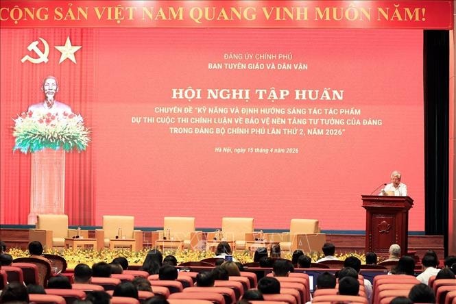 Nâng tầm chất lượng tác phẩm dự thi chính luận về bảo vệ nền tảng tư tưởng của Đảng