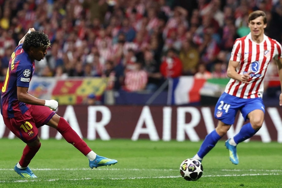 Barca bị Atletico loại khỏi Champions League