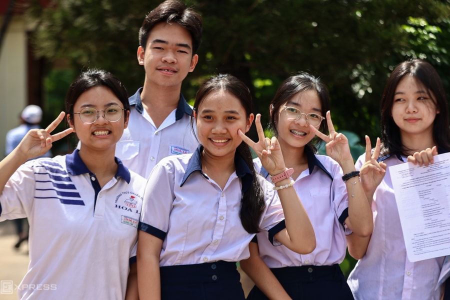 Điểm chuẩn lớp 10 ở TP HCM ba năm qua